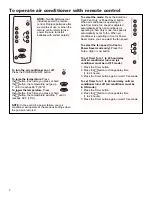 Предварительный просмотр 6 страницы Whirlpool ACE184XL0 Use And Care Manual