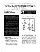 Preview for 7 page of Whirlpool ACE184XM0 Use & Care Manual