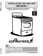 Whirlpool ACE2200 User Manual preview
