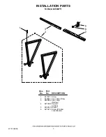 Preview for 7 page of Whirlpool ACE244PT3 Parts List