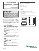 Предварительный просмотр 14 страницы Whirlpool ACG 900 IX User Manual