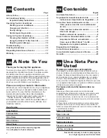 Preview for 2 page of Whirlpool ACG052XJ0 Use And Care Manual