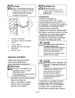 Предварительный просмотр 141 страницы Whirlpool ACM 226 Instructions For Use Manual