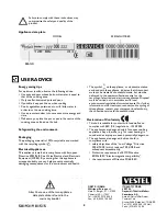 Предварительный просмотр 8 страницы Whirlpool ACM 702 Instructions For Use Manual