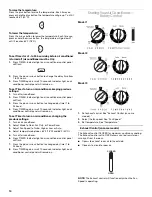 Preview for 10 page of Whirlpool ACM052PS0 Use And Care Manual