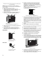 Предварительный просмотр 14 страницы Whirlpool ACM122XR0 Use And Care Manual