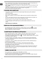 Preview for 6 page of Whirlpool ACMT 6130/IX/2 Operating Instructions Manual