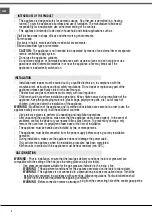 Preview for 4 page of Whirlpool ACMT 6310/IX/2 Instructions For Use Manual