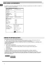 Preview for 6 page of Whirlpool ACMT 6533/IX Instructions For Use Manual