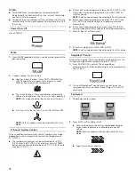 Preview for 12 page of Whirlpool ACP102GPW1 Use And Care Manual