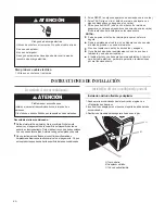 Preview for 20 page of Whirlpool ACP102GPW1 Use And Care Manual