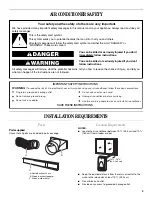 Preview for 3 page of Whirlpool ACP102PR0 Use And Care Manual