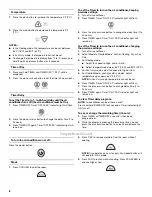 Preview for 8 page of Whirlpool ACP102PR0 Use And Care Manual