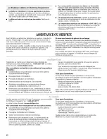 Preview for 42 page of Whirlpool ACP102PS0 Use & Care Manual