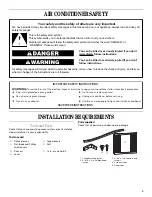 Preview for 3 page of Whirlpool ACQ062MP0 Use And Care Manual