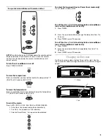 Preview for 9 page of Whirlpool ACQ062MP0 Use And Care Manual