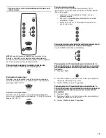 Preview for 19 page of Whirlpool ACQ062MP0 Use And Care Manual