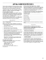 Preview for 23 page of Whirlpool ACQ062MP0 Use And Care Manual