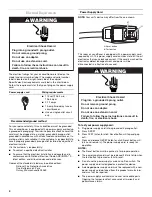 Preview for 4 page of Whirlpool ACQ088MS Use And Care Manual