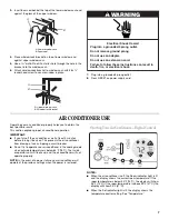 Preview for 7 page of Whirlpool ACQ088MS Use And Care Manual