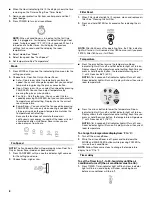 Preview for 8 page of Whirlpool ACQ088MS Use And Care Manual