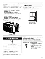 Preview for 19 page of Whirlpool ACQ102PV Use And Care Manual