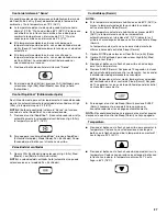 Preview for 27 page of Whirlpool ACQ102PV Use And Care Manual