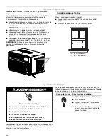 Preview for 34 page of Whirlpool ACQ102PV Use And Care Manual