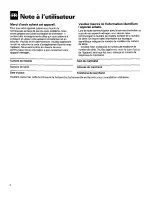 Preview for 4 page of Whirlpool ACQ254XF0 Use And Care Manual