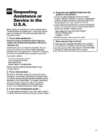 Preview for 27 page of Whirlpool ACQ254XF0 Use And Care Manual