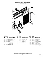 Preview for 6 page of Whirlpool ACQ304XS0 Parts List