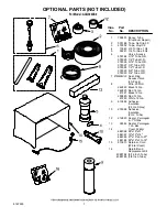 Preview for 7 page of Whirlpool ACQ304XS0 Parts List