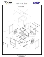 Предварительный просмотр 8 страницы Whirlpool Acros ACE3411KA2 (Spanish) Parts Manual