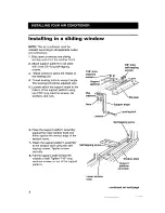 Preview for 8 page of Whirlpool ACS072XG Installation, Use And Care Manual