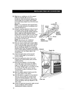 Preview for 10 page of Whirlpool ACS072XG Installation, Use And Care Manual