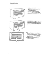 Preview for 8 page of Whirlpool ACU072XE Installation Instructions And Use & Care Manual