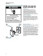 Предварительный просмотр 6 страницы Whirlpool ACU124PK0 Installation Instructions And Use & Care Manual