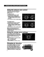 Предварительный просмотр 6 страницы Whirlpool ACU124XD0 Use And Care Manual