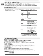 Предварительный просмотр 12 страницы Whirlpool ACWT 5G311/IX Instructions For Use Manual