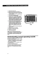 Preview for 16 page of Whirlpool ACX082XZ0 Use And Care Manual