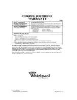 Preview for 12 page of Whirlpool AD0402XS0 Use & Care Manual