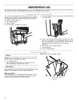 Preview for 8 page of Whirlpool AD35DSS1 Use And Care Manual