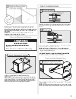 Предварительный просмотр 15 страницы Whirlpool ADB1100AW Installation Instructions Manual