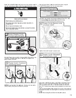 Предварительный просмотр 13 страницы Whirlpool ADB1400AGB Installation Instructions Manual