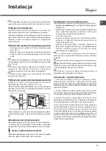 Preview for 27 page of Whirlpool ADG 201 Operating Instructions Manual