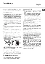 Preview for 37 page of Whirlpool ADG 201 Operating Instructions Manual