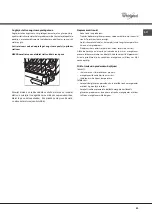 Preview for 63 page of Whirlpool ADG 271 Operating Manual