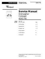 Whirlpool ADG 751 Service Manual предпросмотр