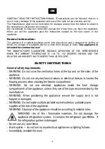 Предварительный просмотр 3 страницы Whirlpool ADN 200/1 Instruction Manual/Product Information Sheet