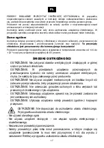 Предварительный просмотр 18 страницы Whirlpool ADN 221 Instruction Manual/Product Information Sheet